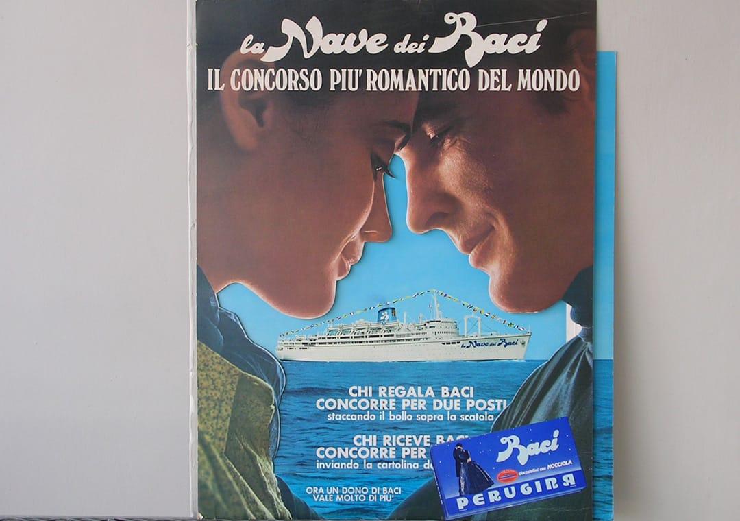 Baci Perugina 1969 romantic cruise contest