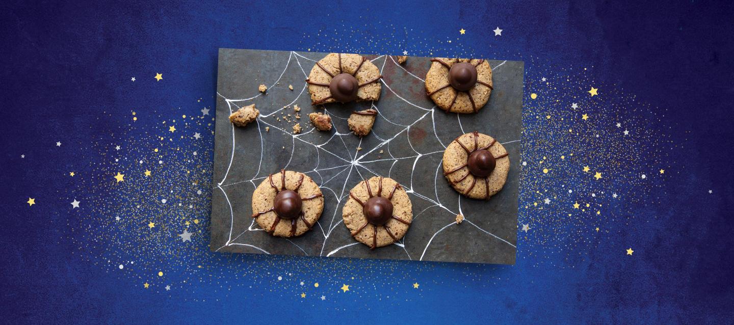 Spider Cookies Baci Perugina