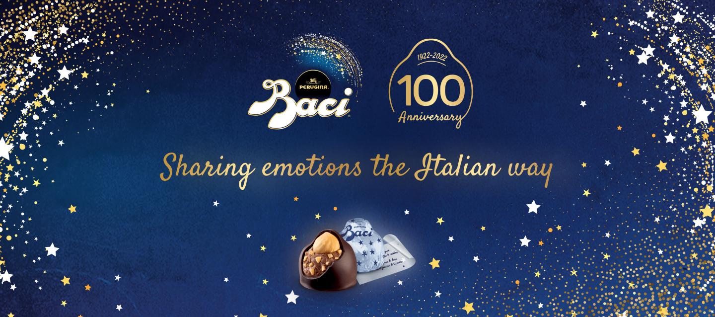 Baci Perugina 100 years anniversary