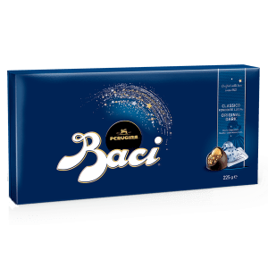 Medium candy box of Baci Perugina original dark