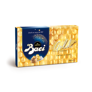 Baci® Perugina® Gold Limited Edition Box with gold caramel chocolates