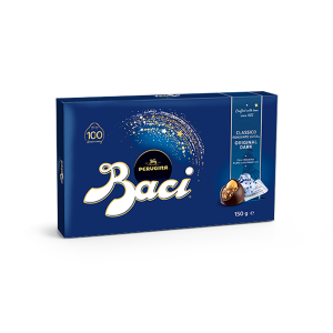 Candy box of Baci Perugina original dark
