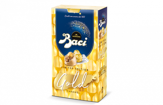 Baci® Perugina® Gold Limited Edition Bijou box with gold caramel chocolates