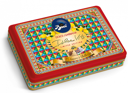 Baci Perugina Dolce Vita Dolce e Gabbana tin box