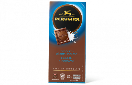 A tablet of milk chocolate by Baci Perugina