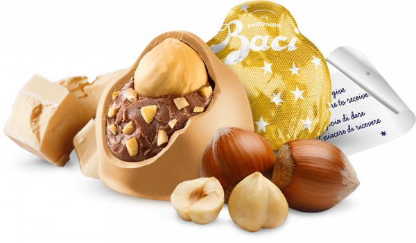 Baci Perugina Gold Limited Edition with caramel flavoured gold chocolates
