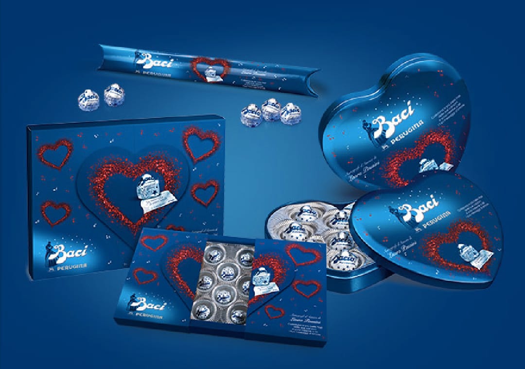 Edizione limitata di confezioni Baci Perugina per San Valentino firmate da Laura Pausini