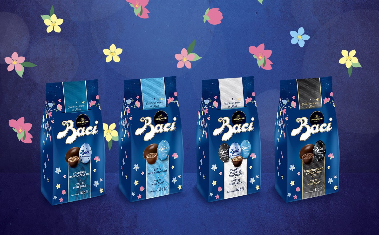 Gli ovetti della Collezione Pasqua di Baci Perugina