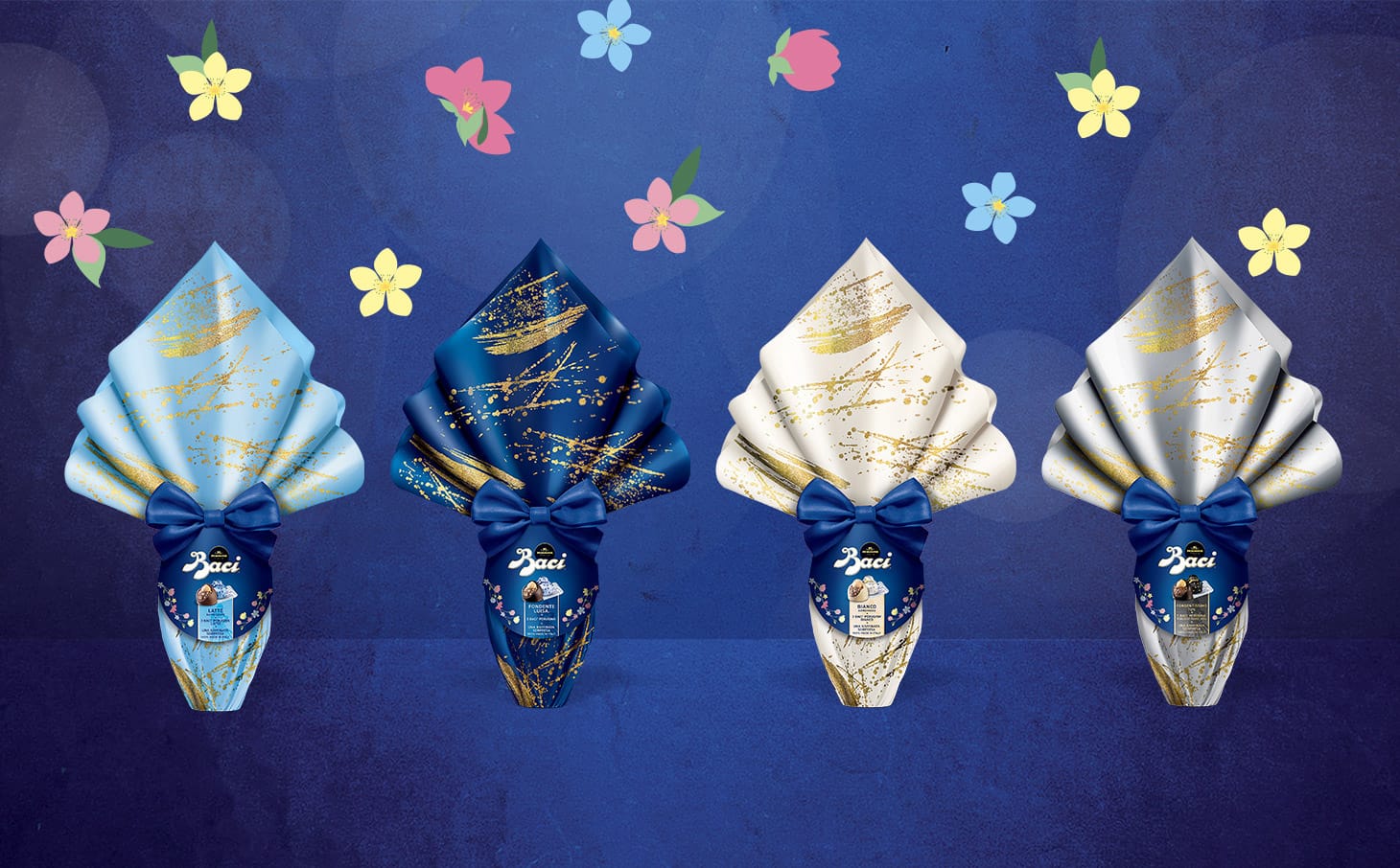 Uova special della Collezione Pasqua Baci Perugina
