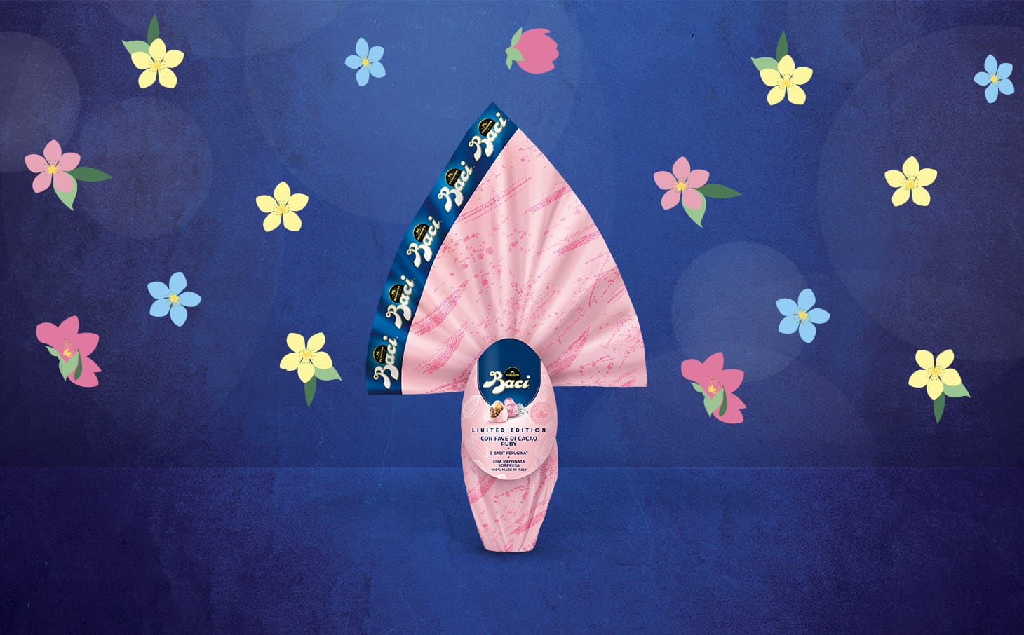 Uovo rosa Pasqua Baci Perugina