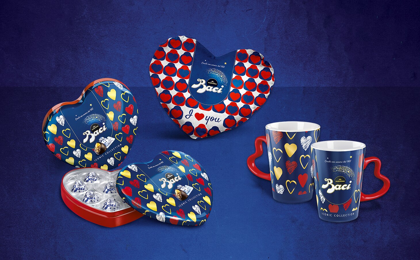 Baci Perugina San Valentino Cioccolatini Linea Iconic