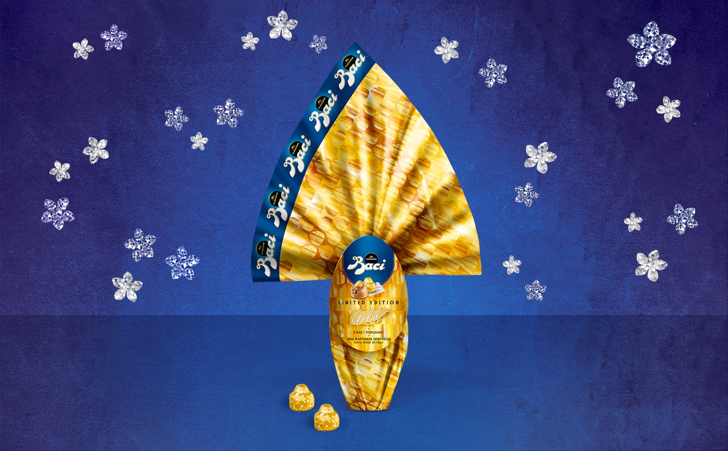 Collezione Pasqua limited edition gold baci perugina