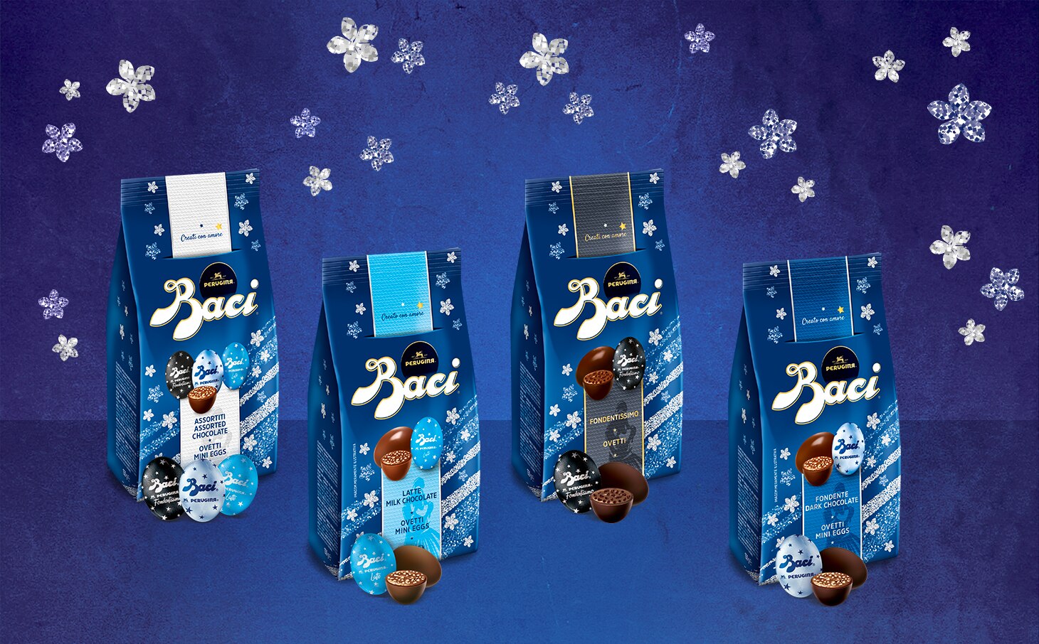 Linea ovetti collezione Pasqua baci perugina