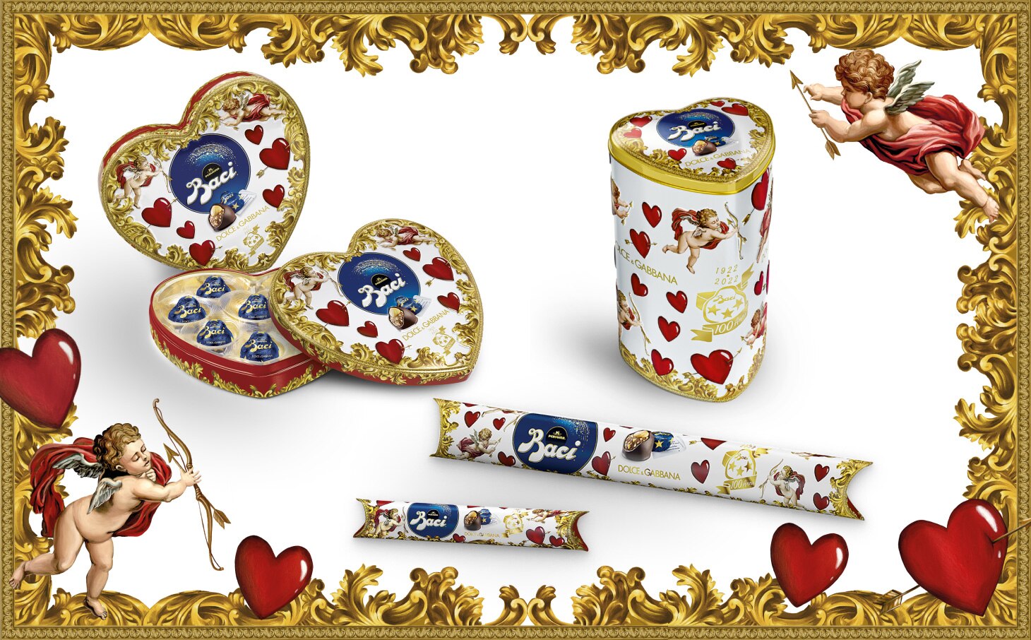 Baci Perugina Collezione San Valentino 100 anni Cupido