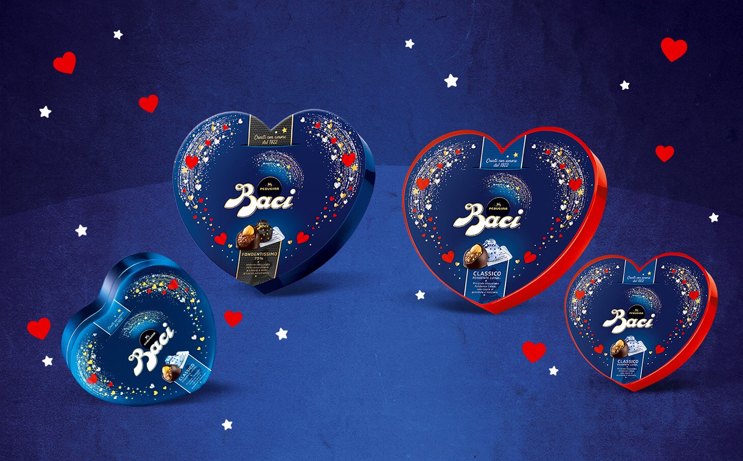 Collezione San Valentino Peluche e Confezioni Regalo Baci Perugina