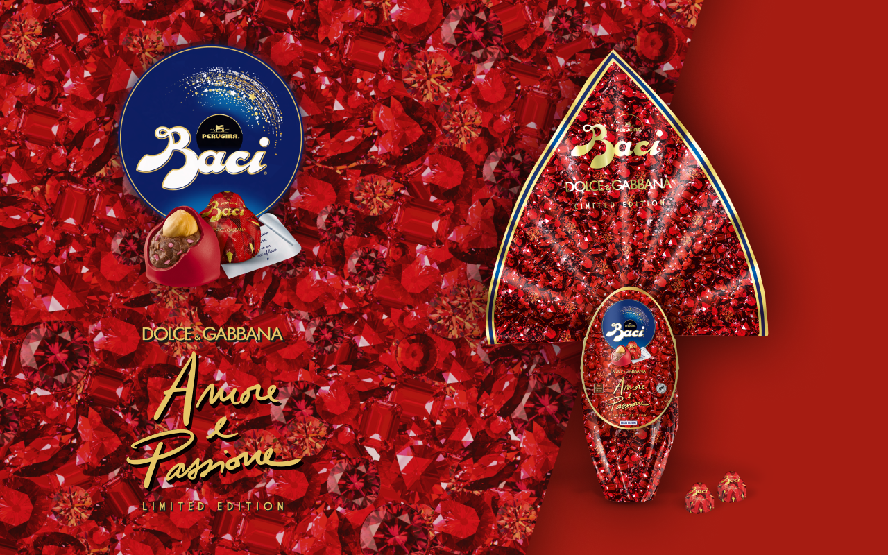 Baci Perugina Linea Uova 100 anni Red Amore e Passione Collezione Pasqua