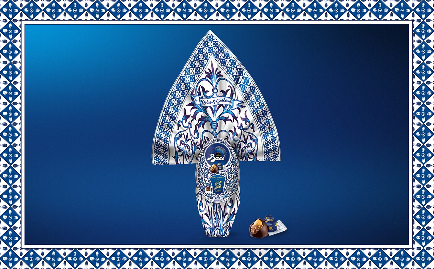 Baci Perugina Linea Uova 100 anni Maiolica Collezione Pasqua