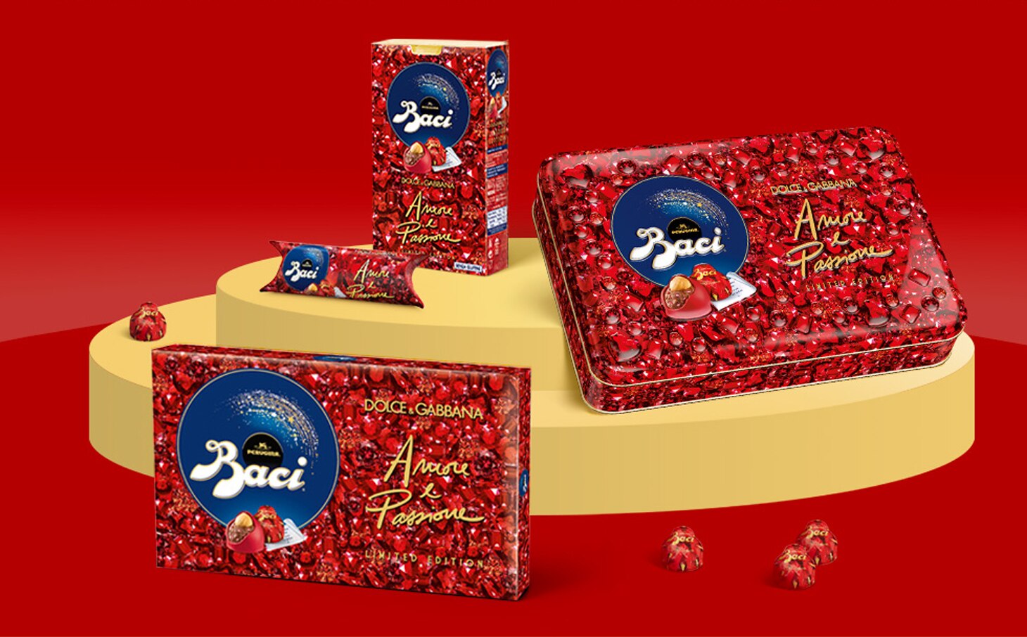Baci Perugina collezioni speciali Amore e Passione