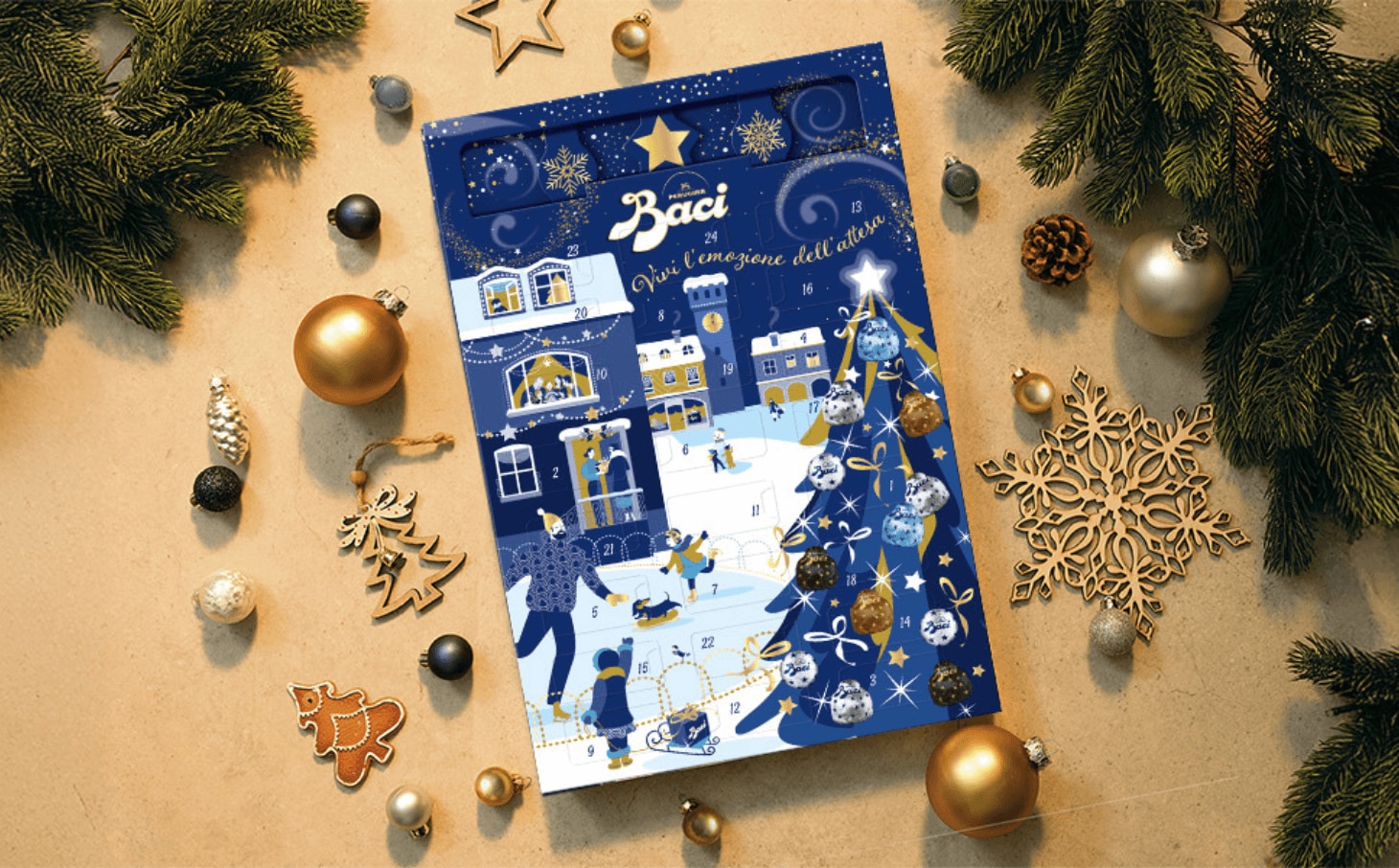 Calendario dell'Avvento Baci Perugina