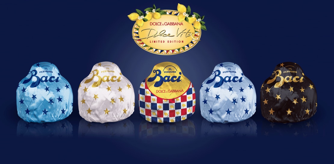 Baci Perugina collezioni speciali con Dolce Vita