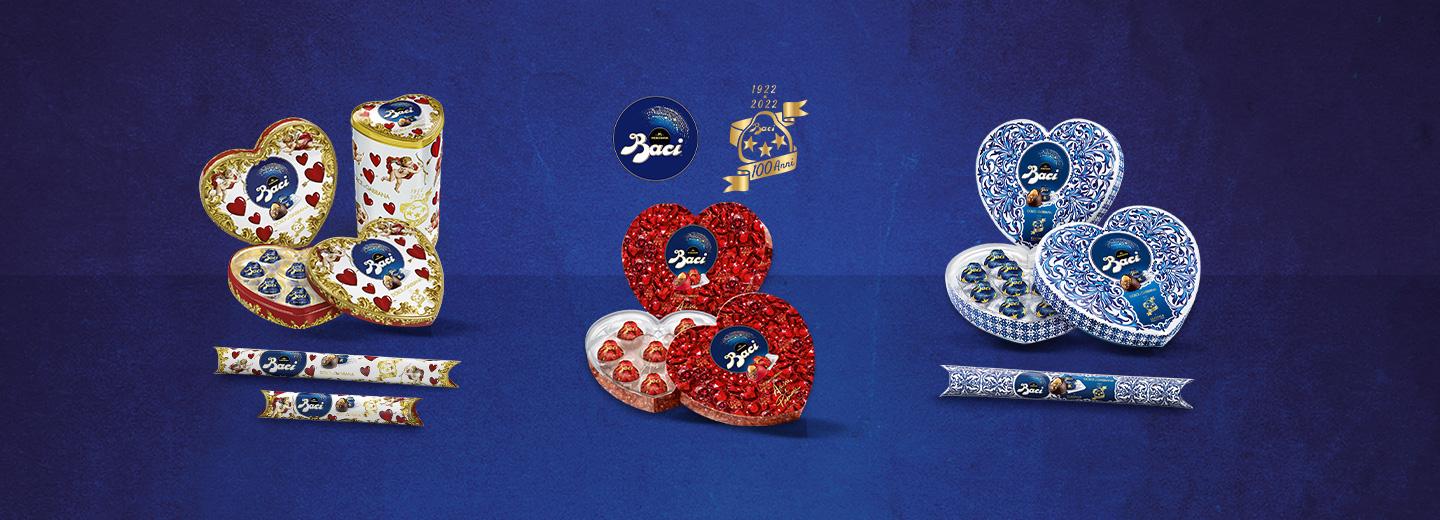 Baci Perugina linee 100 anni San Valentino Dolce&Gabbana