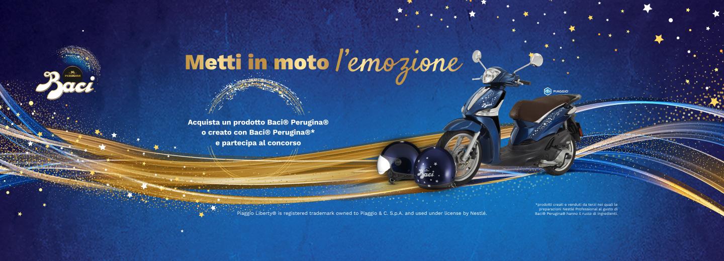 Concorso Baci Perugina 2022 Piaggio Liberty 125