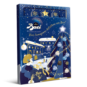 Calendario Avvento cioccolatini Baci Perugina collezione Natale