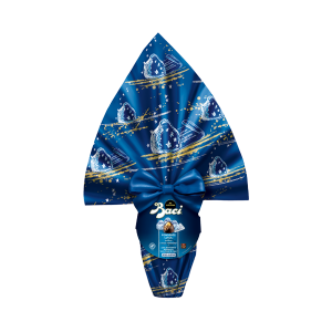 Uovo pasqua cioccolato fondente Baci Perugina 380g sorpresa raffinata collezione pasqua