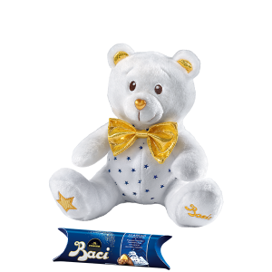 Baci® Perugina® Peluche Orsetto con Tubino
