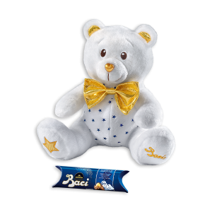 Tubino Baci Perugina con orsetto Natale