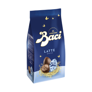 Sacchetto ovetti pasqua Latte Baci Perugina collezione Pasqua