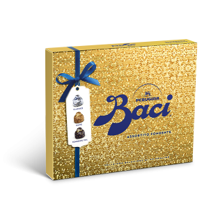 Scatola assortita fondente Baci Natale 2024