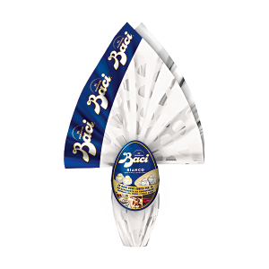 Uovo di pasqua baci perugina cioccolato bianco con sorpresa
