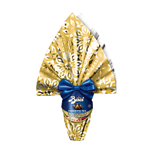 Uovo pasqua cioccolato fondente 70% Baci Perugina sorpresa raffinata collezione pasqua
