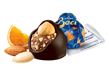 Baci® Perugina® Crystal con cristalli all’arancia