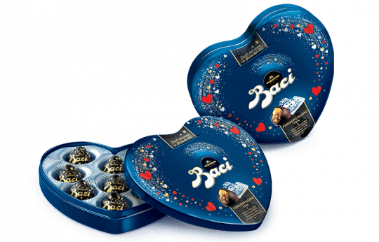 Cuore Latta Fondentissimo Baci Perugina
