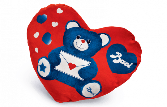 Cuscino OrsoBlu Baci Perugina