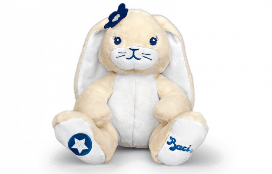 Coniglietta di peluche Stella con ovetti Baci Perugina