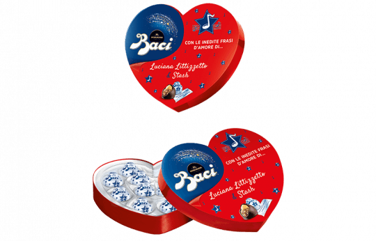 Baci Perugina Cuore Maxi Scatola A Cuore San Valentino