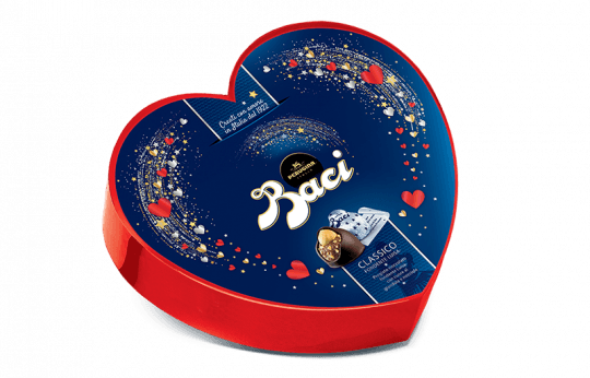 Il cuoricino dei Baci Perugina per San Valentino