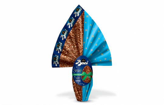 Uovo Pasqua Latte Nocciole in pezzi 20% Baci Perugina collezione Pasqua
