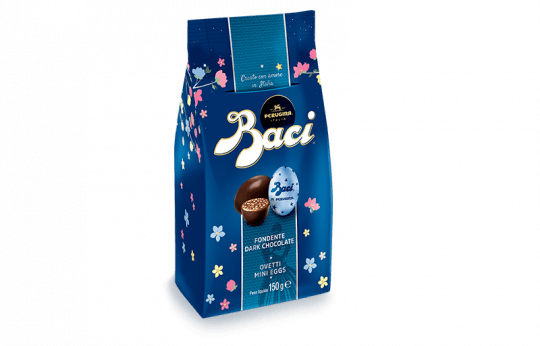Sacchetto ovetti pasqua fondente Luisa Baci Perugina collezione Pasqua