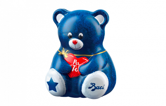 Baci Perugina orsetto blu latta scatola cioccolatini San Valentino