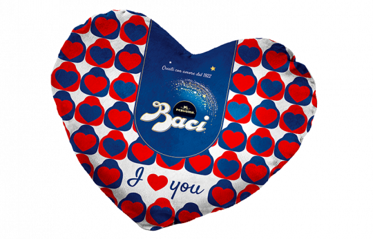 Baci Perugina Cuscino Cuore Iconic Collection San Valentino Cioccolatini