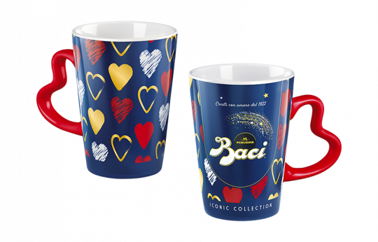 Tazza Cuore collezione San Valentino Baci Perugina Iconic Collection