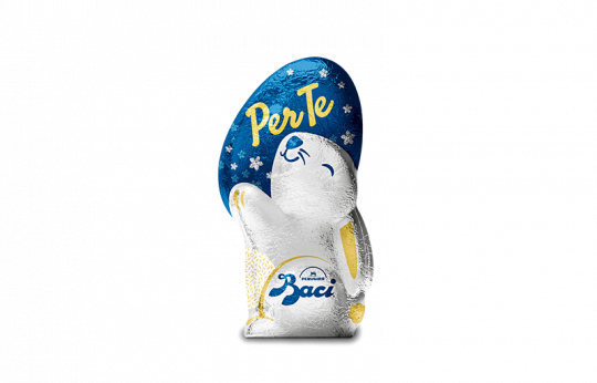 Coniglio al cioccolato fondente pasqua baci perugina bunny