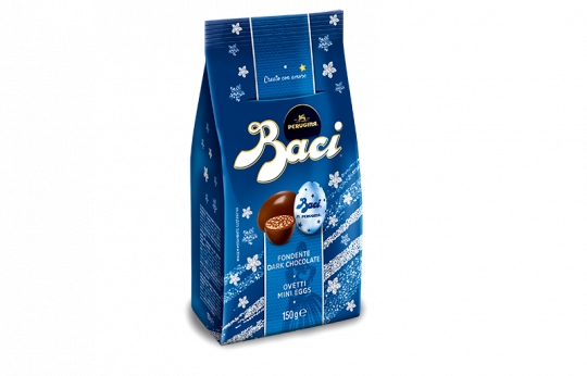 Sacchetto ovetti pasqua fondente Luisa Baci Perugina collezione Pasqua
