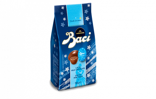 Sacchetto ovetti pasqua Latte Baci Perugina collezione Pasqua