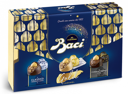 Baci Assortiti Fondente Fondentissimo Gold