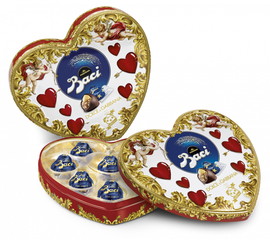 Baci Perugina Cioccolatini Cuore Latta Cupido San Valentino